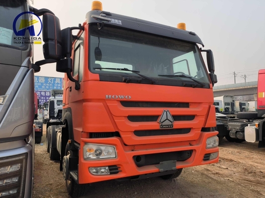 SINOTRUK 10 колесный 6X4 грузовик использованный HOWO наклонитель сбросный трактор грузовики с шинами 12.00r20