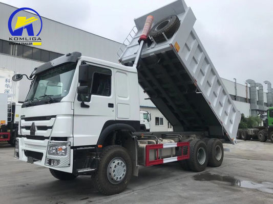 Использованный Sinotruck HOWO 6X4 10 колес 371HP / 375HP свертывающий грузовик для нигерийских дорожных проектов