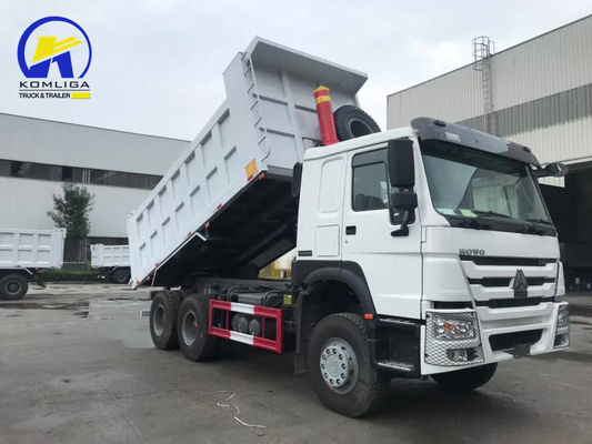 Использованный Sinotruck HOWO 6X4 10 колес 371HP / 375HP свертывающий грузовик для нигерийских дорожных проектов