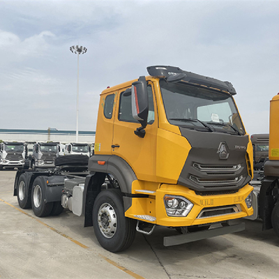 16 тонн Задняя ось Sinotruk HOWO 6X4 Трактор Грузовик Контейнерный трейлер Дамп Скелетный грузовик
