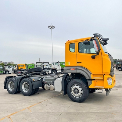 16 тонн Задняя ось Sinotruk HOWO 6X4 Трактор Грузовик Контейнерный трейлер Дамп Скелетный грузовик