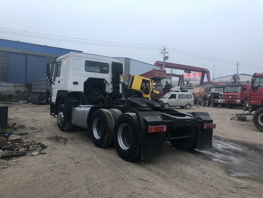 Африка Использованный Sinotruk HOWO 371HP 420HP 6X4 Прицепная головка Трактор Лошадь Наклонитель Тракторный грузовик