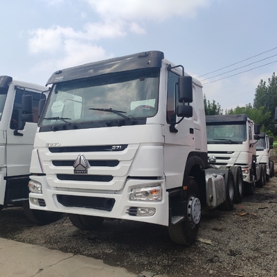 Африка Использованный Sinotruk HOWO 371HP 420HP 6X4 Прицепная головка Трактор Лошадь Наклонитель Тракторный грузовик