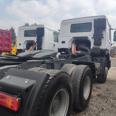 Африка Использованный Sinotruk HOWO 371HP 420HP 6X4 Прицепная головка Трактор Лошадь Наклонитель Тракторный грузовик