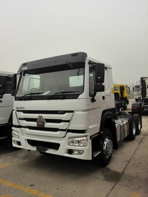 Дизайн радиальной шины 371 л. с. Использованный Sinotruk HOWO 6*4 тракторный грузовик с 9 тонной передней осью