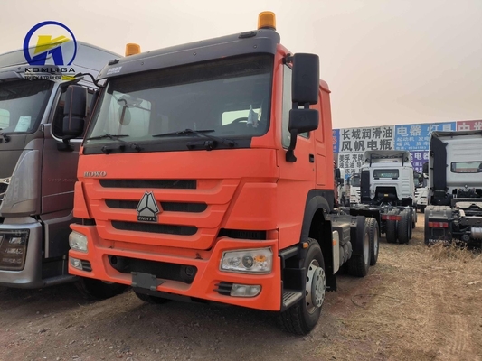 Использованный Sinotruk HOWO 6X4 тяжеловесные тракторы грузовик голова передняя ось Hf9 50 / 90 необязательно