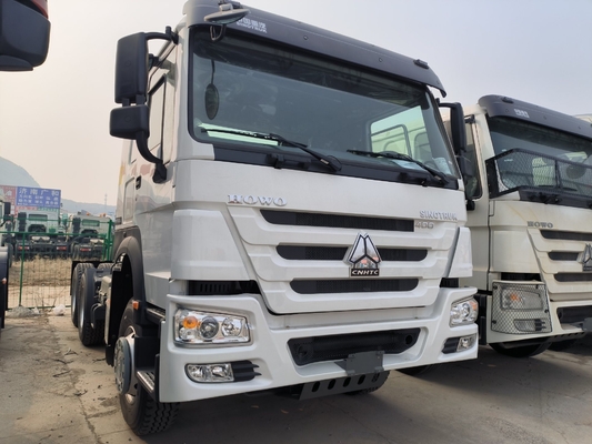 6X4 Sinotruk HOWO Тяжелый тягач грузовик прицепная головка с двигателем Wd615.47 вместимостью&gt; 8L