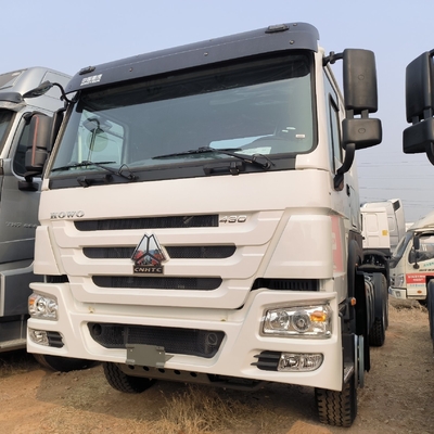 Подержанный Sinotruk HOWO 6X4 Heavy Duty Trailer Head Тракторный грузовик с и ≤5 сиденьями