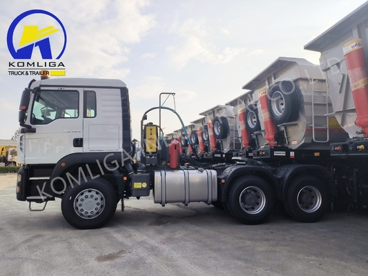 6X4 Приводное колесо Sino Truck HOWO Тракторный грузовик 6800*2500*3200мм с конкурентоспособным