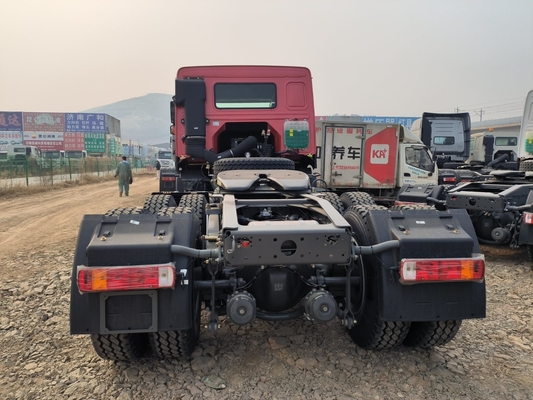 Sinotruk HOWO 6X4 тракторный грузовик с 10-колесным прицепом и двигателем D12.42-20