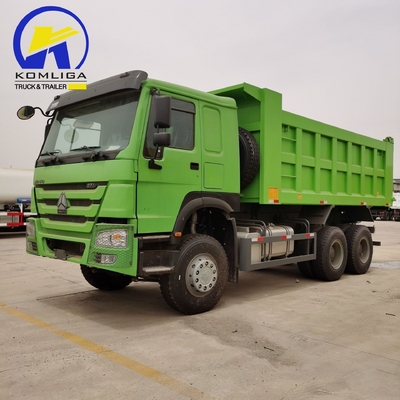 351-450hp Sinotruck HOWO Подержанный 6X4 20cbm Hyva подъемный грузовик с 2 комплектами задней оси