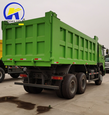 351-450hp Sinotruck HOWO Подержанный 6X4 20cbm Hyva подъемный грузовик с 2 комплектами задней оси