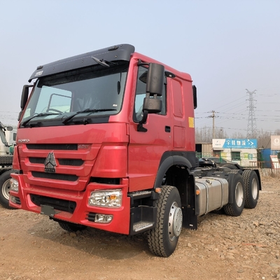 Sinotruk HOWO 6X4 10 колесный первичный двигатель подержанный трактор в отличном состоянии