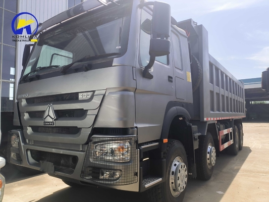 Использованный грузовик HOWO 6X4 Hw19710 С трансмиссией 375 л.с. Euro 2 Тяжелый грузовик с откидкой песка