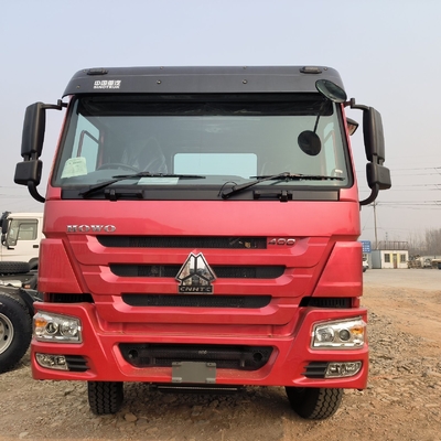 Использованный Sinotruk HOWO 6X4 10 колесный трактор с коэффициентом скорости 5,45