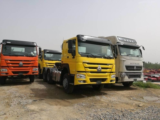 Sinotruk HOWO 6X4 Тракторная грузовик голова для мини-прицепа грузовик Эмиссионный стандарт Евро 2