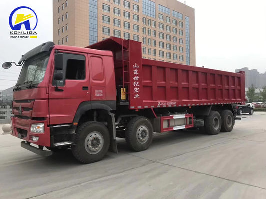 / Подержанный 8X4 12 колесный Sinotruk HOWO наклона грузовик DOT Сертифицированный и индивидуальный запрос