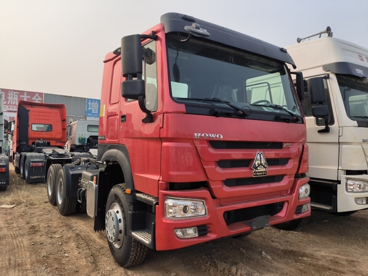 Подержанный Sinotruk HOWO 6X4 прицеп грузовик голова мини использованный трактор грузовик по доступной цене