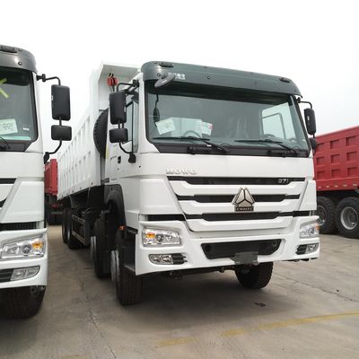 Hw76 Cab Sinotruk HOWO 8X4 12-колесный грузовик с передним подъемником 5600X2300X1500 20cbm