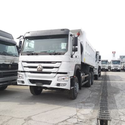 10 колес 6х4 Sinotruk HOWO наклона грузовик и использованные 8500*2500*3400 мм шины 10 1 запасной