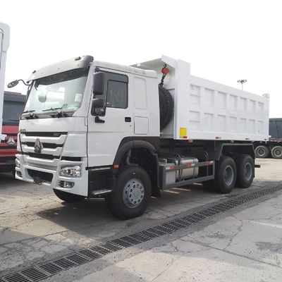 10 колес 6х4 Sinotruk HOWO наклона грузовик и использованные 8500*2500*3400 мм шины 10 1 запасной