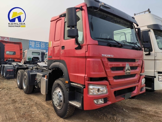 6X4 приводное колесо использованный Sinotruk HOWO 10 колесный буксирный грузовик с кабиной кондиционера