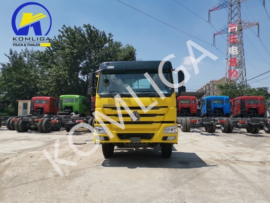 Использованный трактор для тяжелых грузовых автомобилей Sinotruk HOWO с выбросами Euro2 и конструкцией радиальных шин