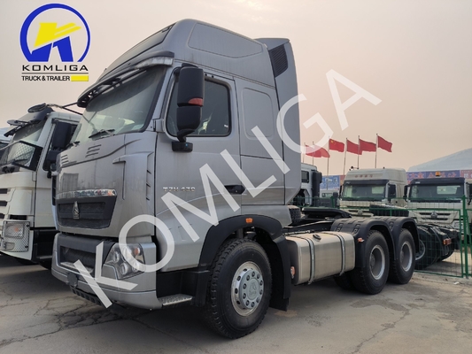 Sinotruk HOWO 6X4 Тракторный грузовик с грузовым буксирным прицепом и сертифицированными DOT шинами
