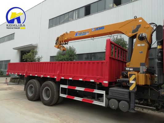 300 л топливный танкер Sinotruck HOWO 6X4 грузовик монтированный 12тонный 16тонный кран для строительства