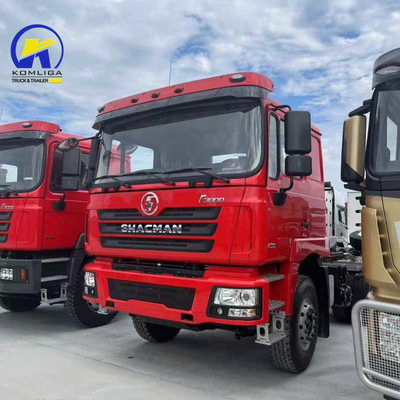 Передняя ось 9 тонн грузоподъемность использованный Shacman F3000 6X4 дизельный премьер-двигатель тракторный грузовик