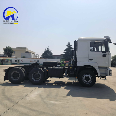 Передняя ось 9 тонн грузоподъемность использованный Shacman F3000 6X4 дизельный премьер-двигатель тракторный грузовик