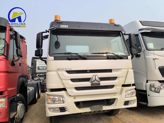 Sinotruk HOWO T7 6X4 400 л.с. Главный двигатель использованный трактор грузовик голова адаптирована к вашему рынку