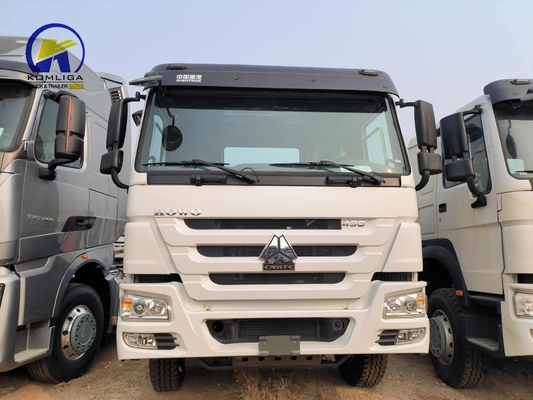 Sinotruk HOWO T7 6X4 400 л.с. Главный двигатель использованный трактор грузовик голова адаптирована к вашему рынку
