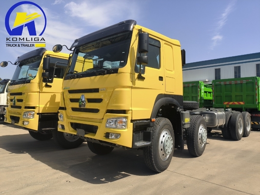 Sinotruk HOWO T7 8X4 400 л. с. Тяжелый прицепный тягач с 5600X2300X1500 ведрами