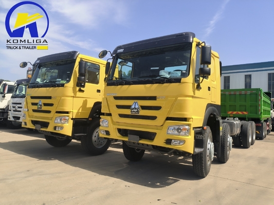 Sinotruk HOWO T7 8X4 400 л. с. Тяжелый прицепный тягач с 5600X2300X1500 ведрами