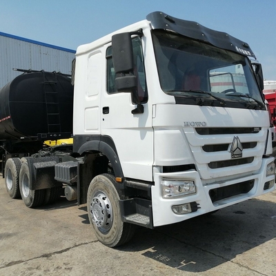 Использованный Sinotruk HOWO 6X4 10wheel 375HP Белый трактор грузовик голова с индивидуальным запросом