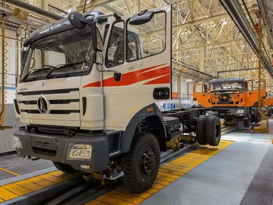 Beiben Benz 4X2 6X4 Prime Mover Тракторная головка грузовика с конструкцией радиальной шины