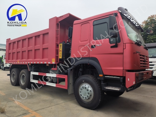 25-30 тонн LHD/Rhd Водяное колесо Sinotuck HOWO 6X4 Дамп-Теппер в Африку в 2024 году