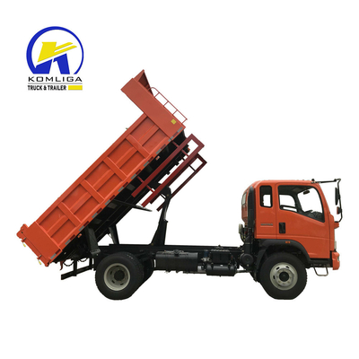 10 тонн Euro II Sinotruk HOWO 6 колесный самосвалы с грузоподъемностью 5 кубических метров