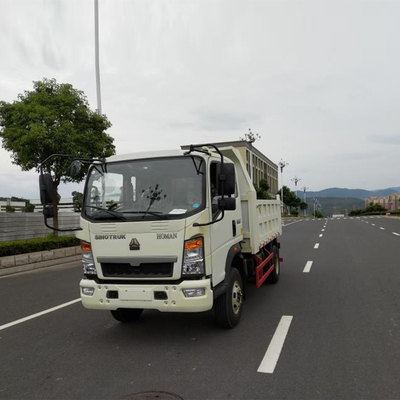 Sinotruk HOWO Homan 4X2 Малый мини 6-колесный буксир с безтрубными шинами в красном