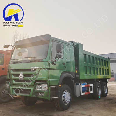 2020 год 371HP 6X4 Использованный HOWO Dump Truck для Замбии Рынок Водяное колесо LHD/Rhd