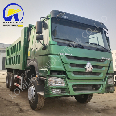 2020 год 371HP 6X4 Использованный HOWO Dump Truck для Замбии Рынок Водяное колесо LHD/Rhd