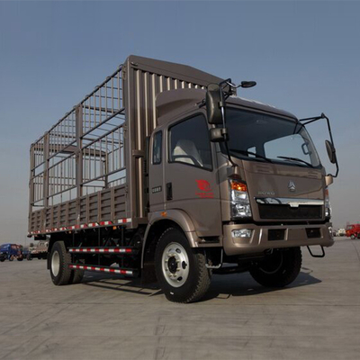 4.2 тонны Задняя ось Sinotruk HOWO Cdw Mini Van Box 4X2 Грузовик с грузоподъемностью 1-10 т