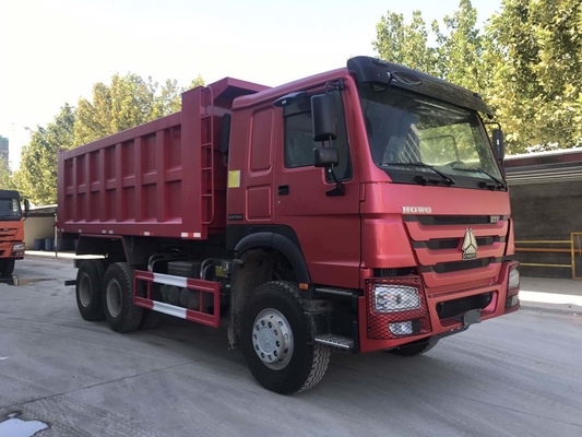 Hw76 Cab Sinotruk HOWO Использованный 6*4 10 колесный грузовик с наклоном грузовик Hw19710 трансмиссия