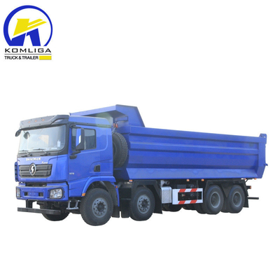Подержанный грузовик Shacman 8X4 12 колесный грузовик с вертолетом Hw76 в хорошем состоянии