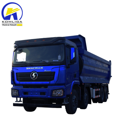 Подержанный грузовик Shacman 8X4 12 колесный грузовик с вертолетом Hw76 в хорошем состоянии