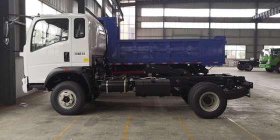 1-10 тонн грузовой массы Sinotruk HOWO 5t 4X2 Дэмп-Трак свет для требований клиентов