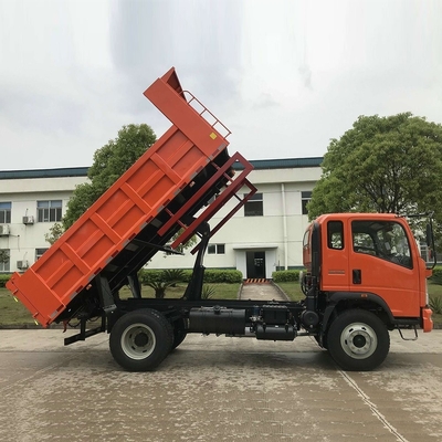 Использованный Sinotruk HOWO 4X2 6wheel Mini Light Dump Tipper Truck с ручной трансмиссией