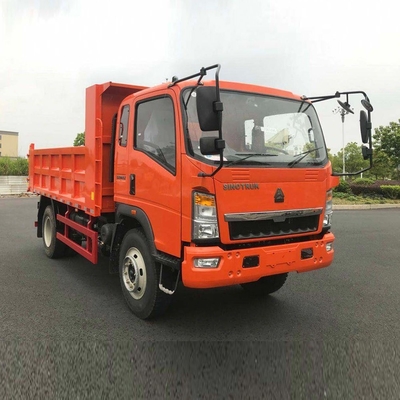 Использованный Sinotruk HOWO 4X2 6wheel Mini Light Dump Tipper Truck с ручной трансмиссией