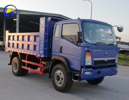Подержанный Sinotruk HOWO 4X2 Mini Dumper Tipper Truck с грузоподъемностью 5 тонн